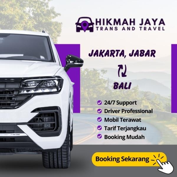 Rute Jakarta, Jawa Barat - Bali